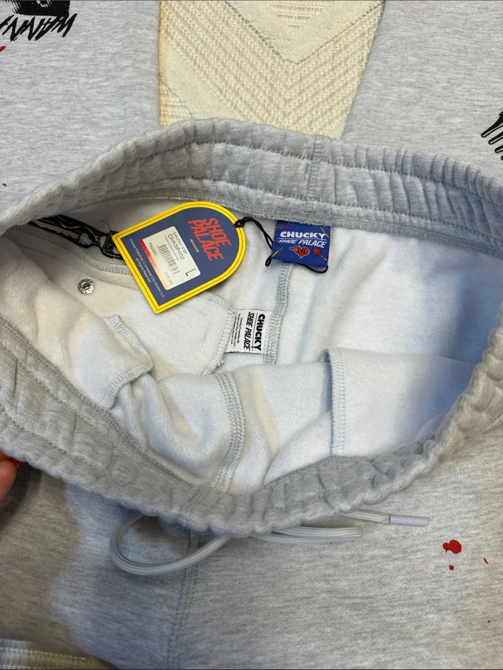 SP X CHUCKY ITS PLAYTIME FLEECE MENS LIFESTYLE SWEATPANTS